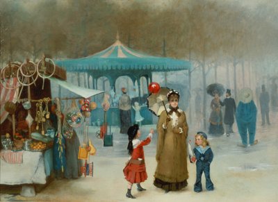 The Fairground by Henry Jones Thaddeus